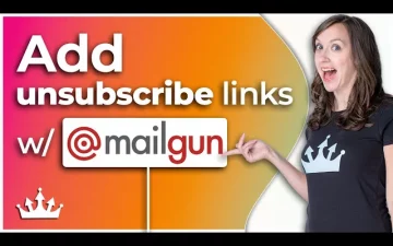 How to Add Mailgun Unsubscribe Link Automatically in Emails